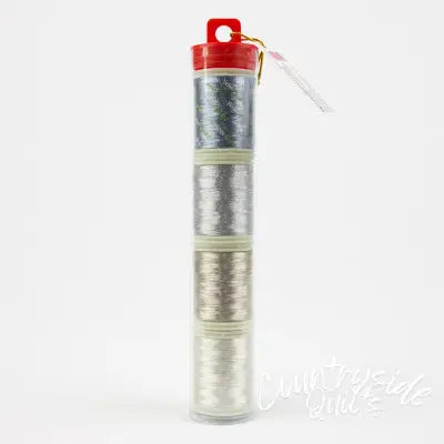 Spotlite 40wt Rayon Metallic 150m Tube 4spls Silver