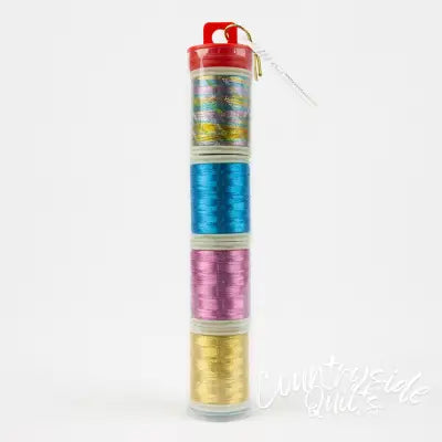 Spotlite 40wt Rayon Metallic 150m Tube 4spls Variegated