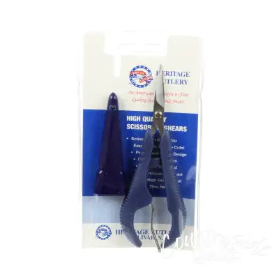 Spring-Loaded 5in Embroidery Nipper with Curved Blades