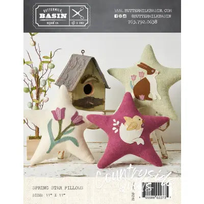 Spring Star Pillows