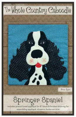 Springer Spaniel Precut Fused Applique Pack