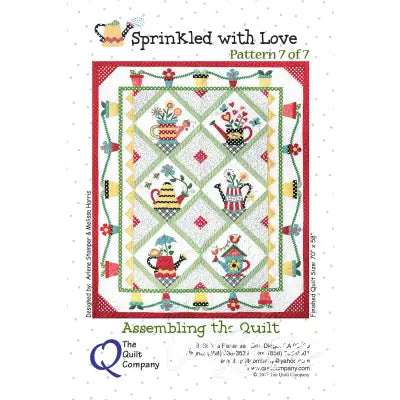Sprinkled with Love Block 7 Assembling the Quilt