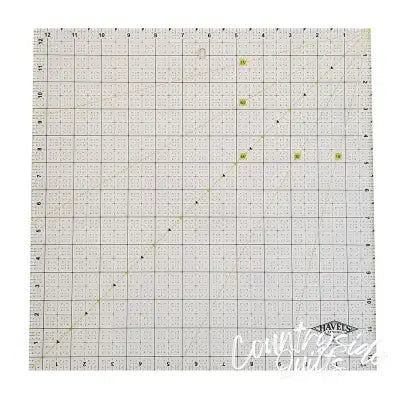 Square Fabric Ruler 12-1/2in x 12-1/2in