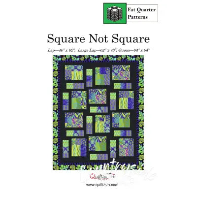 Square Not Square Fat Quarter Quilt Pattern