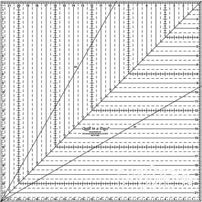 Square Up Ruler 22in