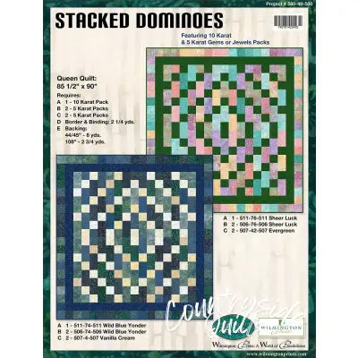 Stacked Dominoes, Free Download below, will NOT SHIP.