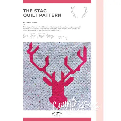 Stag Quilt Pattern