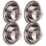Jeffers Stainless Steel Embossed Wide-Lip Food & Water Pet Bowls