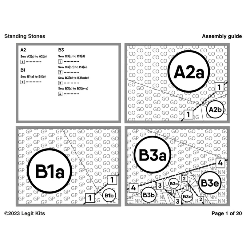 Standing Stones Pattern PT053