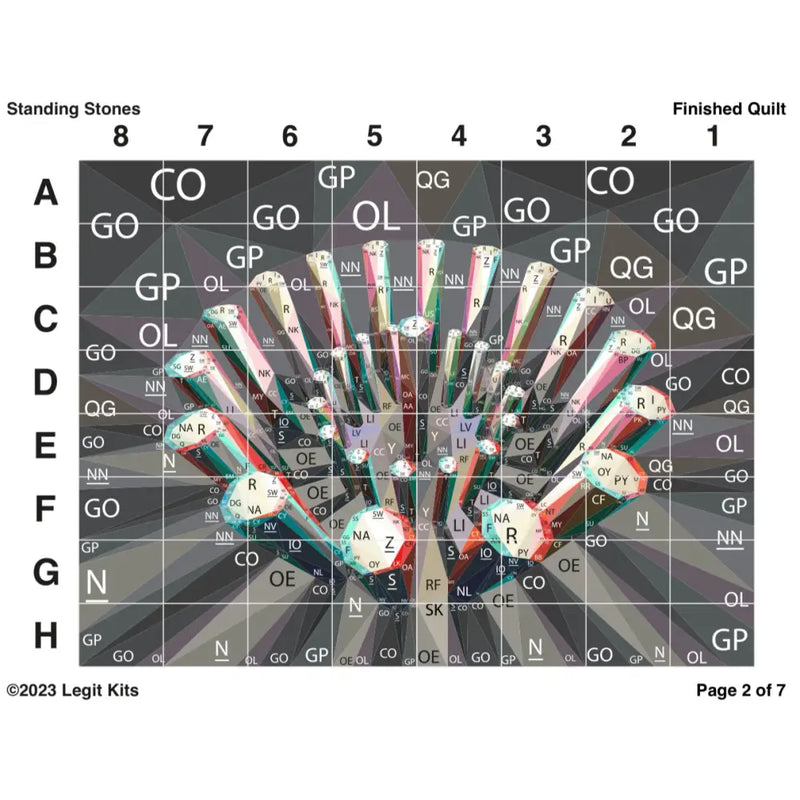Standing Stones Pattern PT053