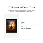 Product Specifications – 45" Standing Proud Deer