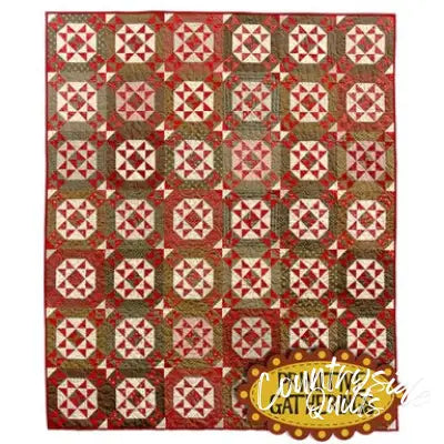 Star Crossed Quilt Pattern by Primitive Gatherings Other