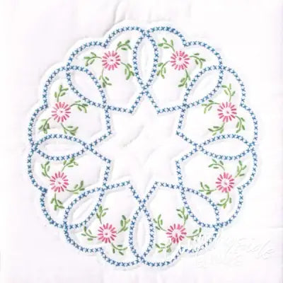 Starburst Of Hearts Quilt Block Set