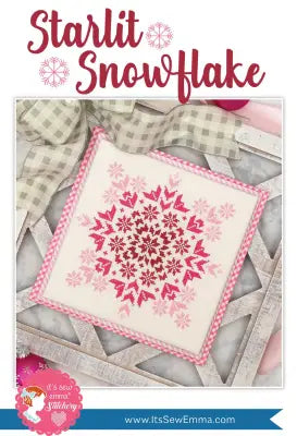 Starlit Snowflake Cross Stitch Pattern