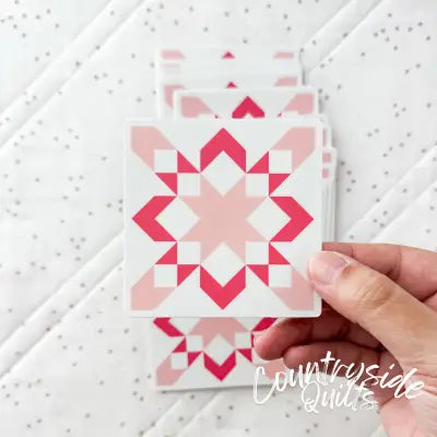 Starly Sticker Pink 6pk