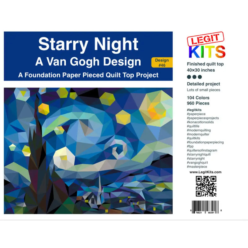 Starry Night Pattern PT046