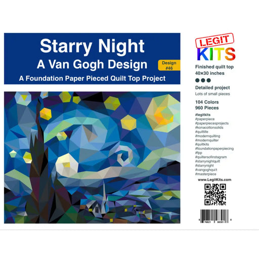 Starry Night Pattern PT046