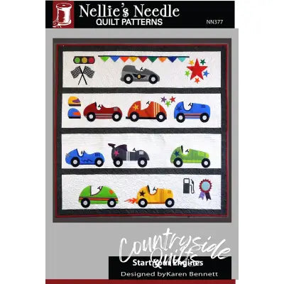 Start Your Engines Quilt Pattern