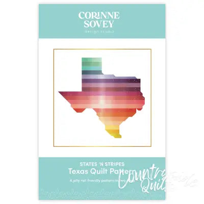 States 'N Stripes Texas Quilt Pattern