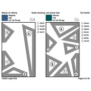 Statue of Liberty Pattern PT048