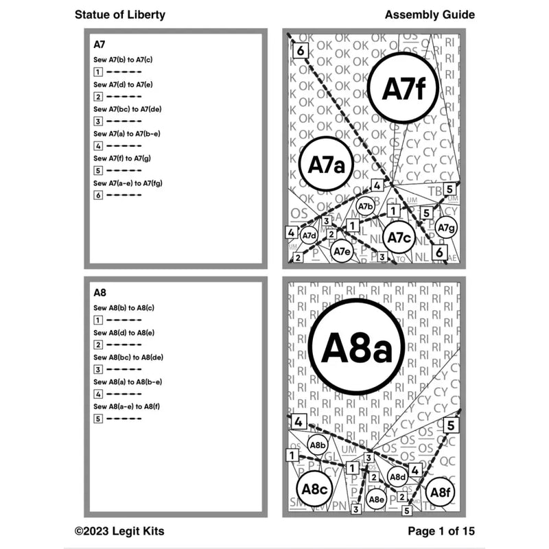 Statue of Liberty Pattern PT048