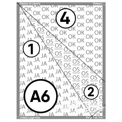 Statue of Liberty Pattern