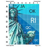 Statue of Liberty Quilt Kit QK048