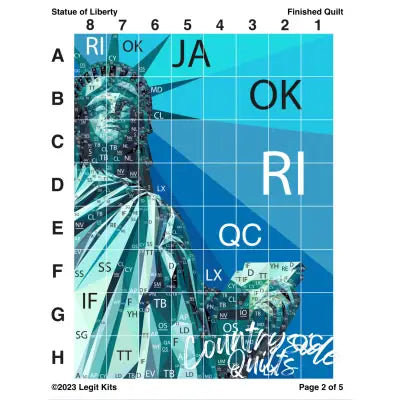 Statue of Liberty Quilt Kit