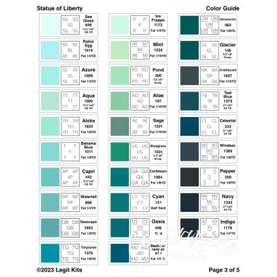 Statue of Liberty Quilt Kit