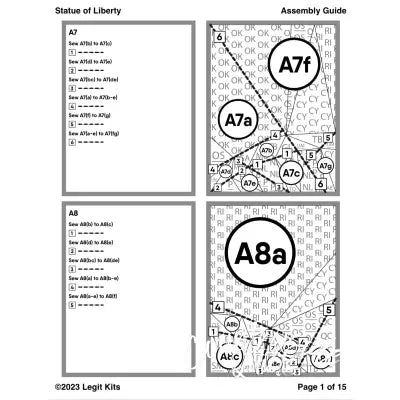 Statue of Liberty Quilt Kit