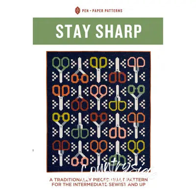 Stay Sharp Quilt Pattern