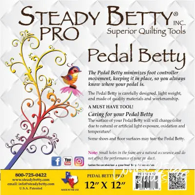 Steady Betty Pro Pedal  Medium