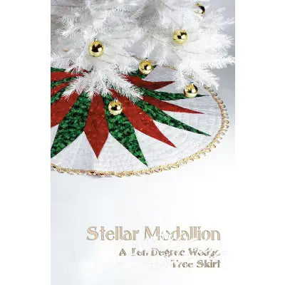 Stellar Medallion A Ten Degree Wedge Tree Skirt