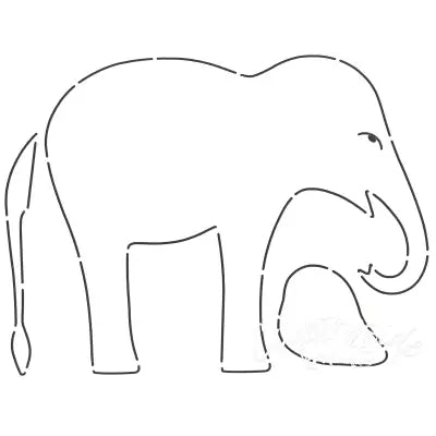 Stencil - Elephant