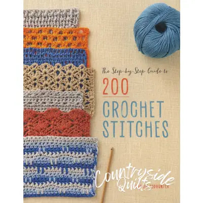 Step by Step Guide 200 Crochet Stitches