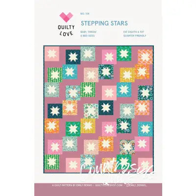 Stepping Stars Quilt Pattern