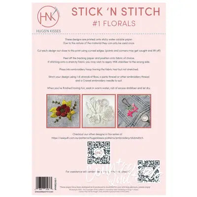 Stick N Stitch Florals