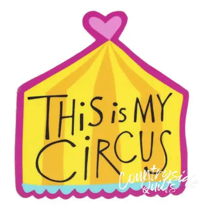 Sticker This is my Circus 3pk