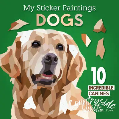 My Sticker Paintings: Dogs