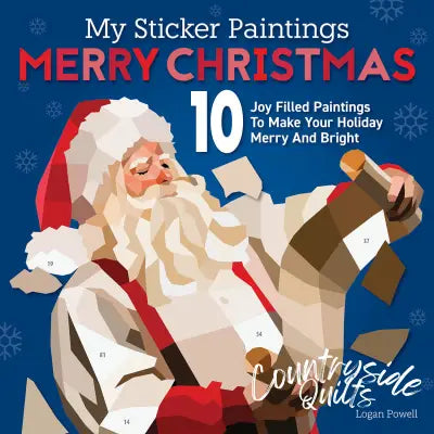 My Sticker Paintings: Merry Christmas