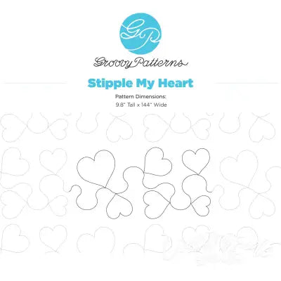 Stipple My Heart Paper Pantograph