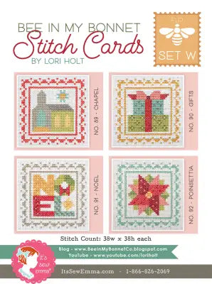 Stitch Card Set W