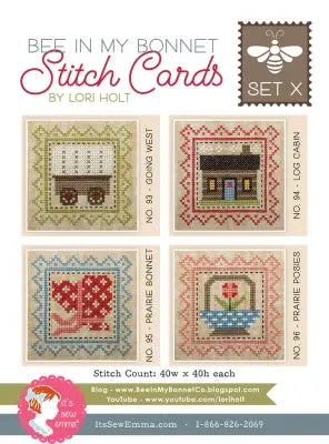 Stitch Card Set X
