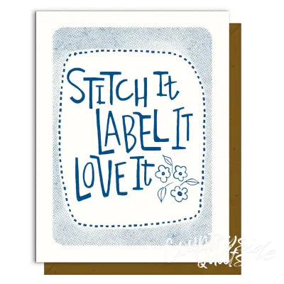 Stitch It - Greeting Card