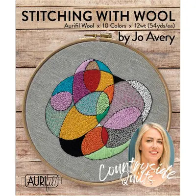 Stitching with Wool by Jo Avery