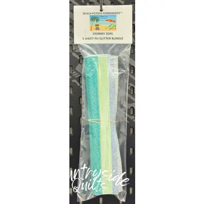 Stormy Seas Glitter Sheet Bundle 5pk