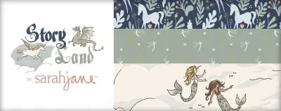 Story Land Fat Quarters, 16pcs
