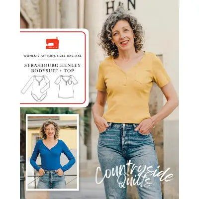 Strasbourg Henley Bodysuit and Top