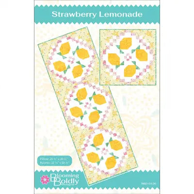 Strawberry Lemonade Runner and Pillow Pattern