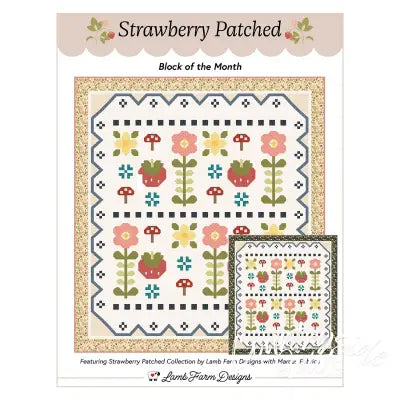 Strawberry Patched BOM Pattern